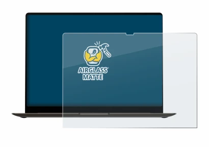 Image of the device Samsung Galaxy Book3 Pro 16" with a wide variety of screen protectors.