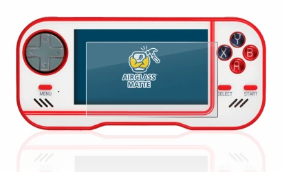 Image of the device Blaze Evercade with a wide variety of screen protectors.