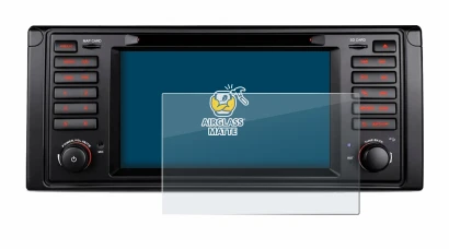 Image of the device Xtrons IQ7039B with a wide variety of screen protectors.