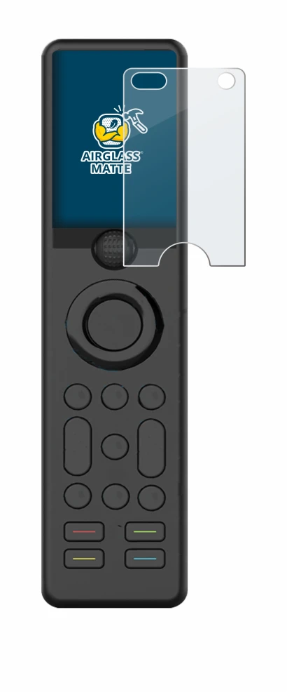 Image of the device Sofabaton X1 with a wide variety of screen protectors.