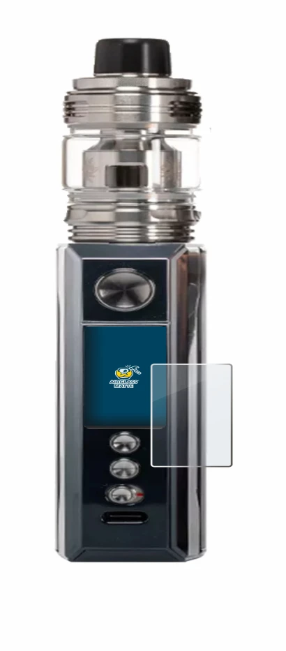 Image of the device Voopoo Drag M100S with a wide variety of screen protectors.