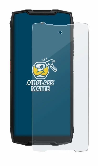 Image of the device Blackview BV9300 with a wide variety of screen protectors.