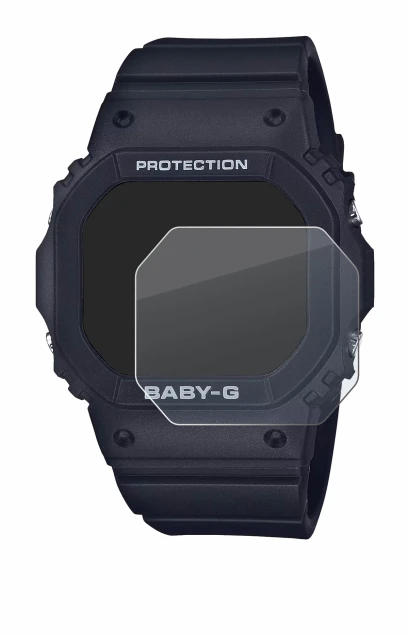 Image of the device Casio Baby-G BGD-565 with a wide variety of screen protectors.