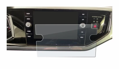 Image of the device Volkswagen Polo VI Ready 2 Discover 8" with a wide variety of screen protectors.