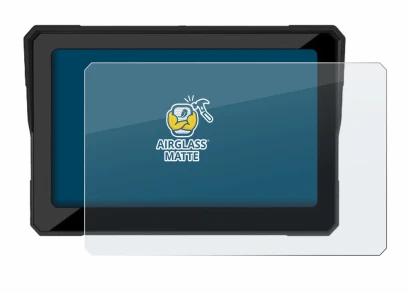 Image of the device Carpuride W702 7" with a wide variety of screen protectors.