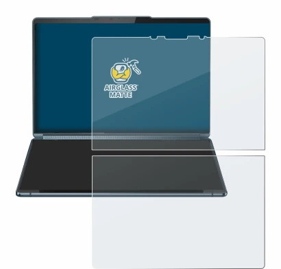 Image of the device Lenovo Yoga Book 9i Gen 9 with a wide variety of screen protectors.