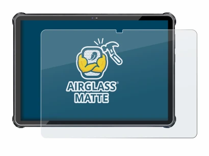 Image of the device Oukitel RT6 with a wide variety of screen protectors.