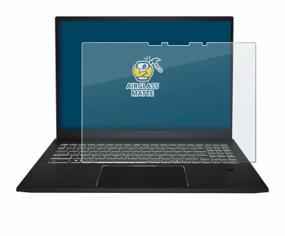 Image of the device MSI Summit E16 AI Studio with a wide variety of screen protectors.