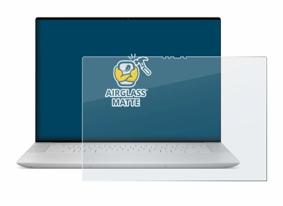 Image of the device Dell XPS 16 9640 with a wide variety of screen protectors.