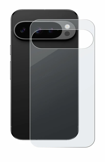 Image of the device Google Pixel 9 Pro (Back) with a wide variety of screen protectors.