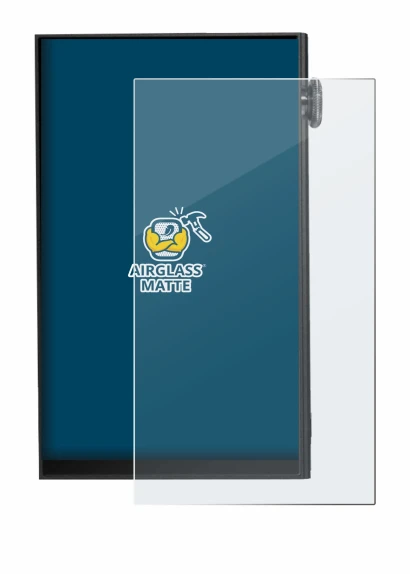 Image of the device iBasso DX180 with a wide variety of screen protectors.