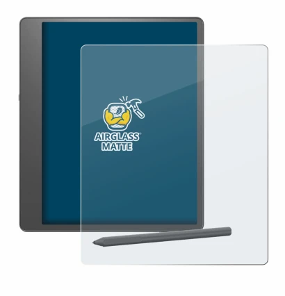 Image of the device Amazon Kindle Scribe 2024 with a wide variety of screen protectors.