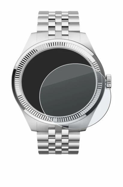 Image of the device Withings ScanWatch Nova Brilliant (39 mm) with a wide variety of screen protectors.