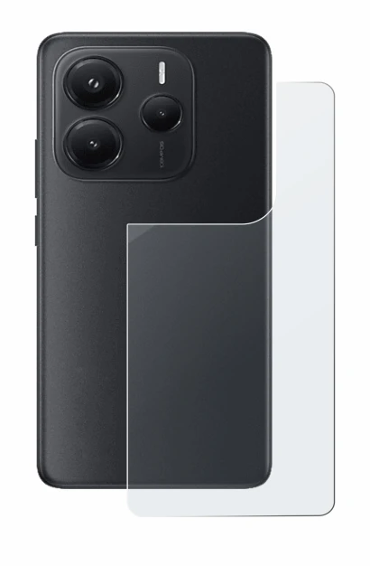 Image of the device Xiaomi Redmi Note 14 (Back) with a wide variety of screen protectors.