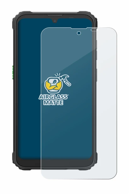Image of the device Blackview BV5300 Plus with a wide variety of screen protectors.