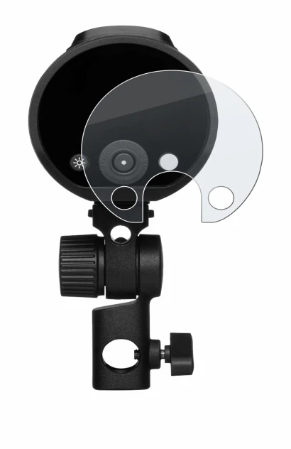 Image of the device Profoto A2 with a wide variety of screen protectors.