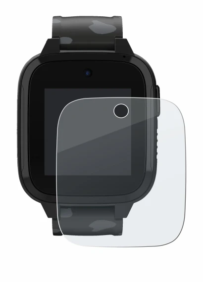 Image of the device Xplora XGO3 (2nd Gen.) with a wide variety of screen protectors.