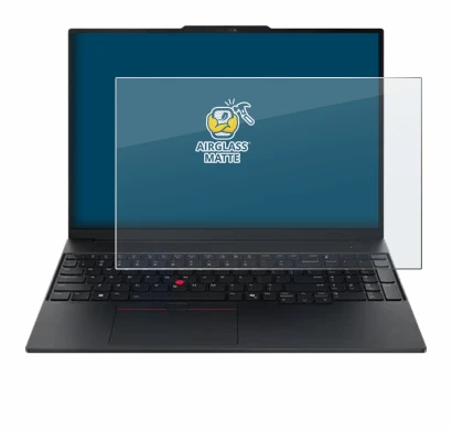 Image of the device Lenovo ThinkPad E16 Gen 3 with a wide variety of screen protectors.