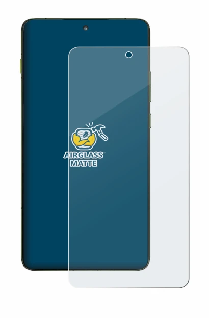 Image of the device Motorola Edge 70 with a wide variety of screen protectors.