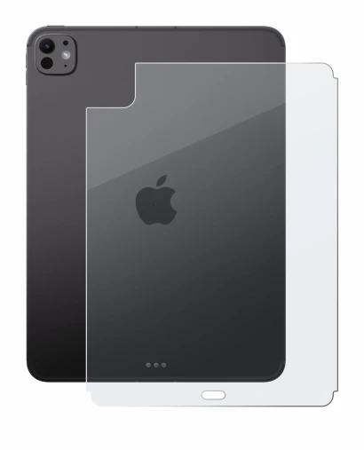 Image of the device Apple iPad Pro 11" 2025 (Back) with a wide variety of screen protectors.