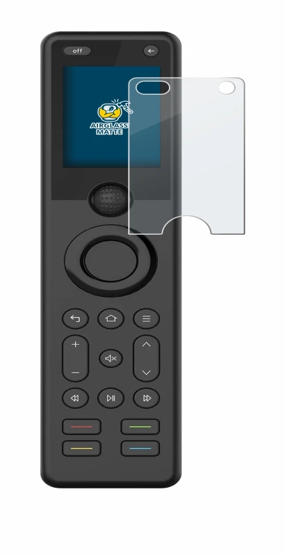 Image of the device Sofabaton X1S with a wide variety of screen protectors.