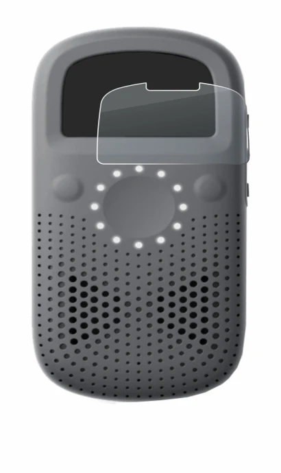 Image of the device Relay X with a wide variety of screen protectors.