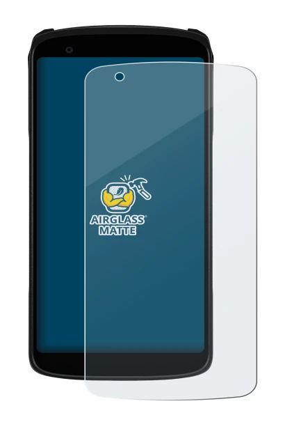 Image of the device Zebra TC22R with a wide variety of screen protectors.