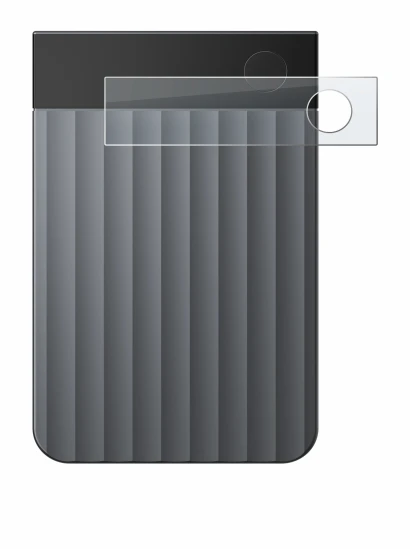 Image of the device PLAUD Note Pro with a wide variety of screen protectors.