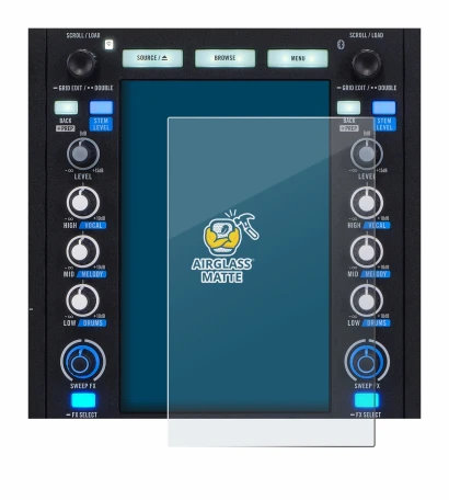 Image of the device Rane System One with a wide variety of screen protectors.