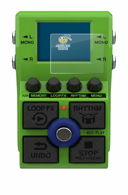 Image of the device Zoom MS-90LP Plus with a wide variety of screen protectors.
