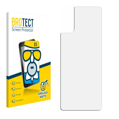 Front side of a product packaging with the brand logo BROTECT. Next to it is the corresponding screen protector.