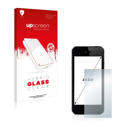 Front side of a product packaging with the brand logo upscreen. Next to it is the device shown with the corresponding screen p