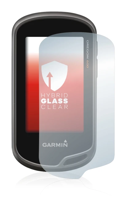 Image of the device Garmin Oregon 650 with a wide variety of screen protectors.