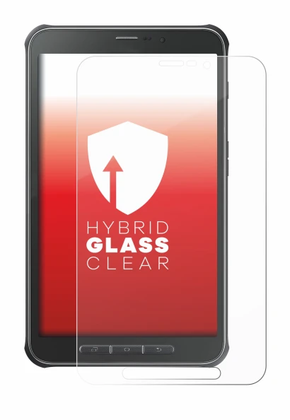 Image of the device Samsung Galaxy Tab Active SM-T365 with a wide variety of screen protectors.