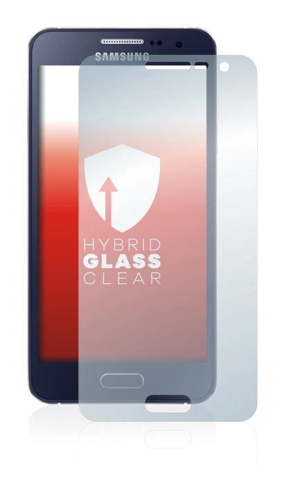 Image of the device Samsung Galaxy A3 2015 with a wide variety of screen protectors.