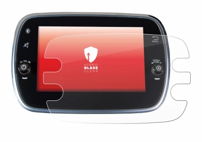 Image of the device Fiat 500X 2016-2019 Uconnet 7" with a wide variety of screen protectors.