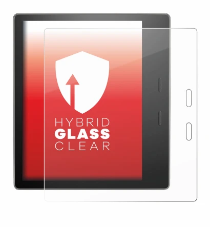 Image of the device Amazon Kindle Oasis 2019 (10th Gen.) with a wide variety of screen protectors.