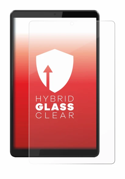 Image of the device Lenovo Tab M8 with a wide variety of screen protectors.