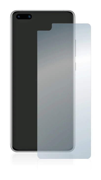 Image of the device Huawei P40 with a wide variety of screen protectors.