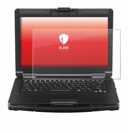 Image of the device Panasonic Toughbook FZ-55 Touch with a wide variety of screen protectors.