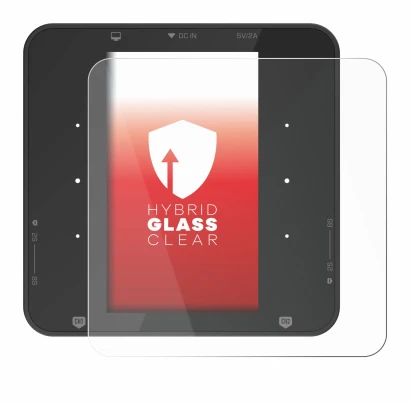 Image of the device ISDT P30 with a wide variety of screen protectors.