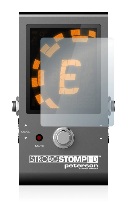 Image of the device Peterson Strobostomp HD with a wide variety of screen protectors.