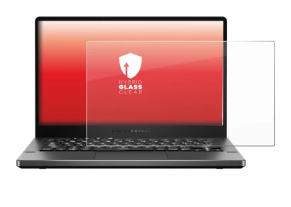 Image of the device ASUS ROG Zephyrus G14 GA401 with a wide variety of screen protectors.