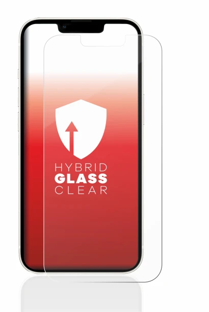 Image of the device Apple iPhone 13 with a wide variety of screen protectors.