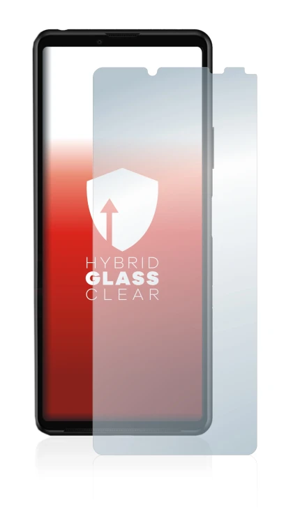 Image of the device Sony Xperia 10 III with a wide variety of screen protectors.