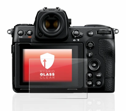 Image of the device Nikon Z 8 with a wide variety of screen protectors.