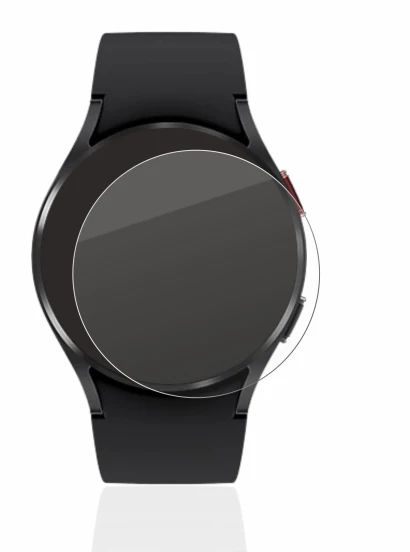 Image of the device Samsung Galaxy Watch 4 (40mm) with a wide variety of screen protectors.