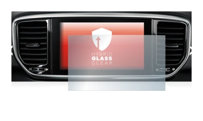 Image of the device Kia Sportage QLPE 2020 Infotainment System 8" with a wide variety of screen protectors.