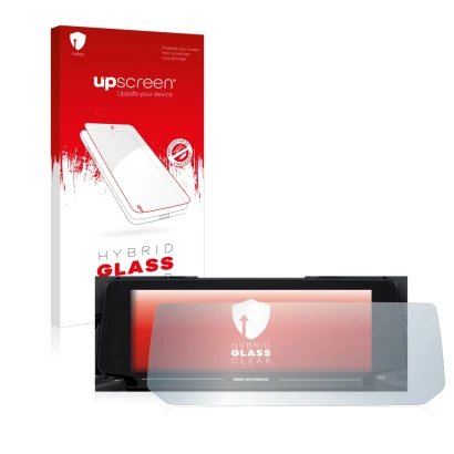 Front side of a product packaging with the brand logo upscreen. Next to it is the device BMW R 1250 RT 2021 Connectivity TFT 1