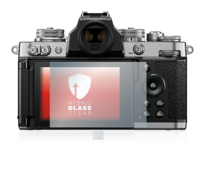 Image of the device Nikon Z fc with a wide variety of screen protectors.